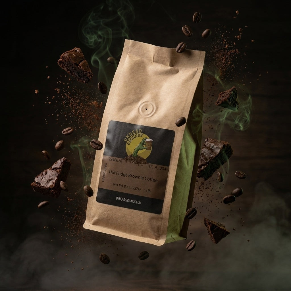 Hot Fudge Brownie Flavored Coffee