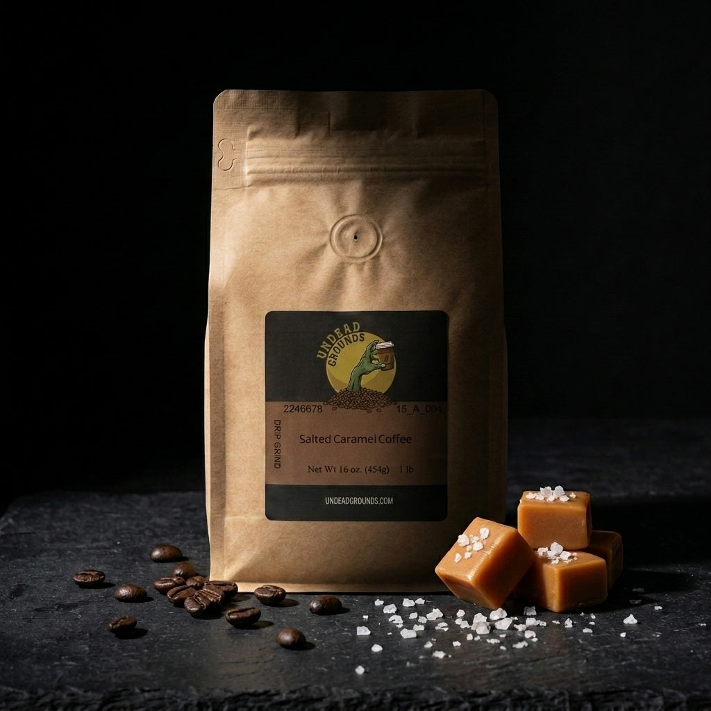 Salted Caramel Flavored Coffee